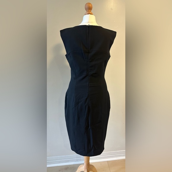 NWT Jigsaw Paris Sleeveless Dress size US 6, black - Picture 8 of 16
